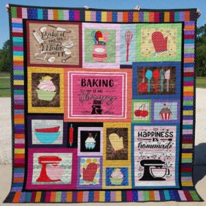 Baking Is My Therapy Quilt M0308-8  Quilt